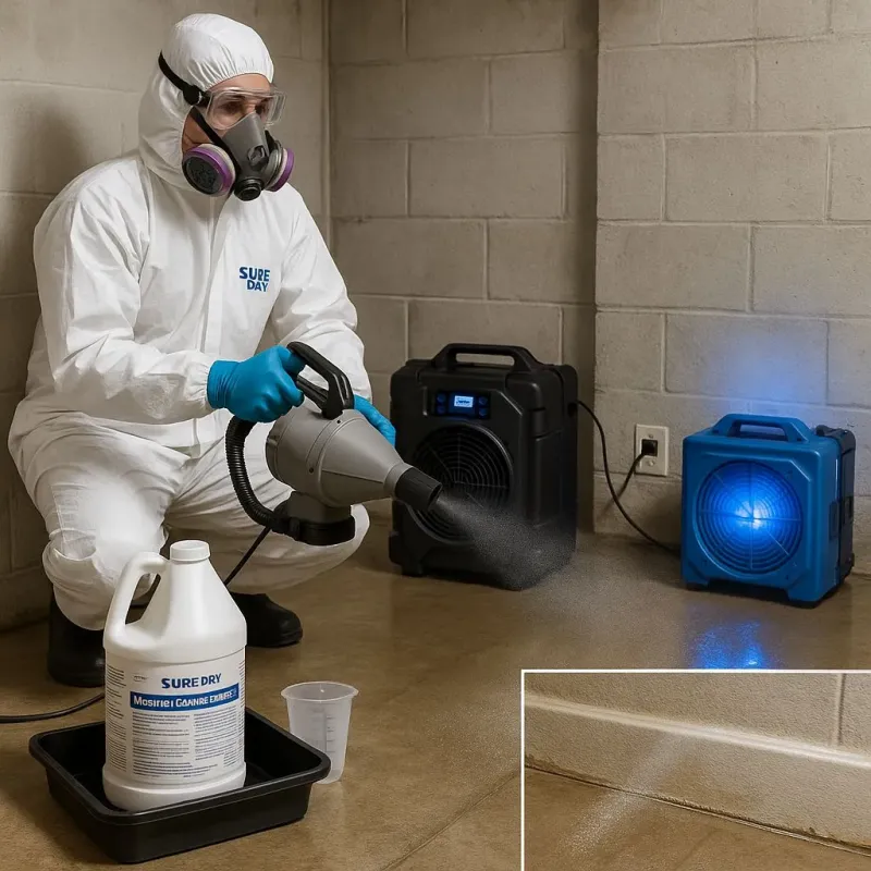 Sanitization and Odor Removal process in Parker, AZ